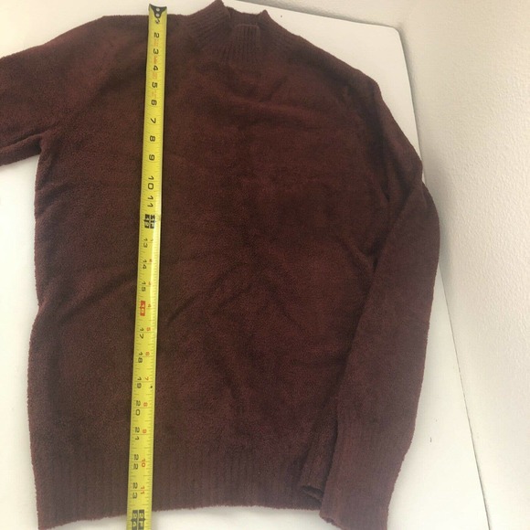 Nomadic Traders chenille sweater ultra soft burgundy womens medium 1h - Picture 5 of 7